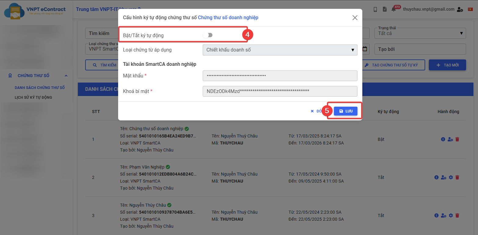 Disable automatic signing configuration
