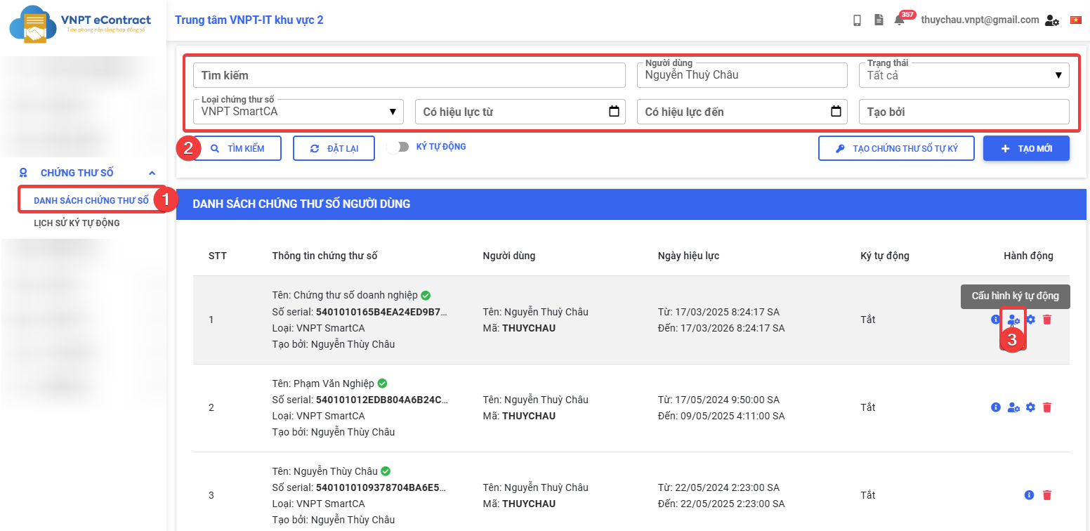 Enable automatic signing configuration